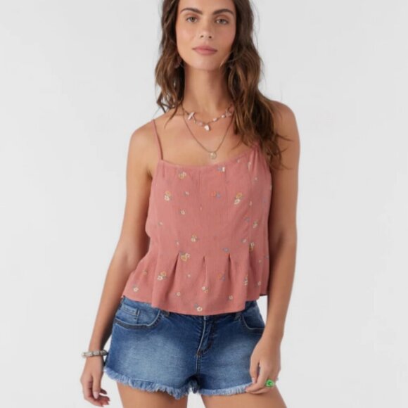 O'NEILL ZYRA GABLE FLORAL TANK TOP NWT - Picture 3 of 8